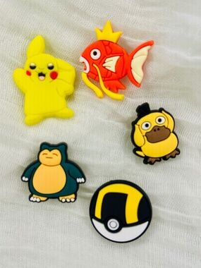 Pokemon Croc Charms, Jibbitz - Set #20